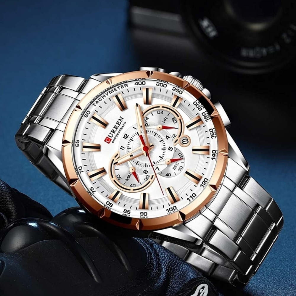 1.High quality japanese quartz movement with analo - Picture 2 of 4